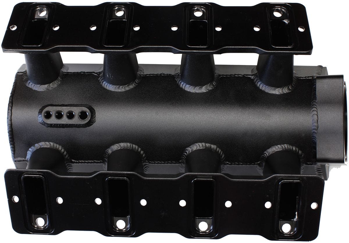 Aeroflow Performance Suit 102mm Throttle Bodies and Cathedral Port Cylinder Heads Aeroflow GM LS1/LS2 Sheet Metal Intake Manifold with Fuel Rail and Mounting Kit AF6233-50 SR