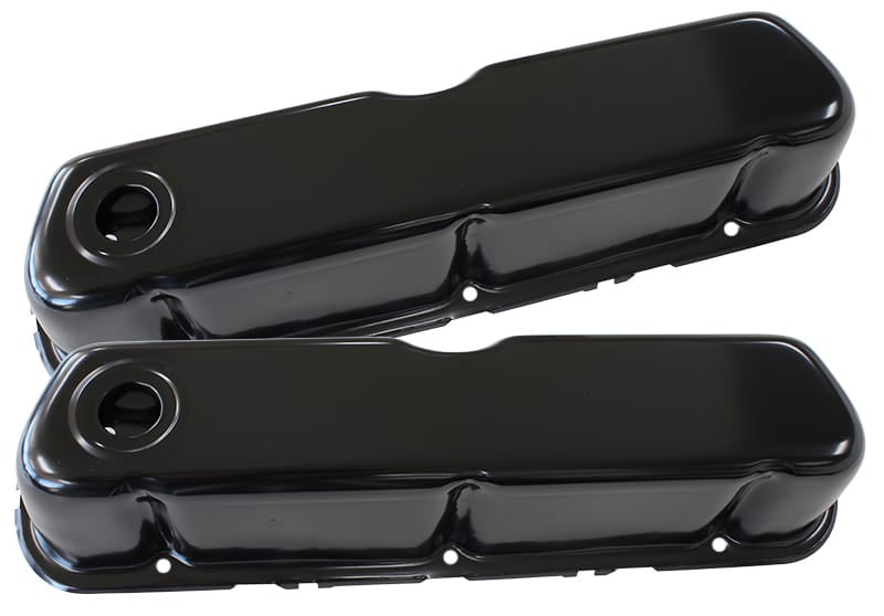 Aeroflow Performance Suit Ford 289-302-351 Windsor Without Aeroflow Logo Aeroflow Black Steel Valve Covers AF1822-5052 SR