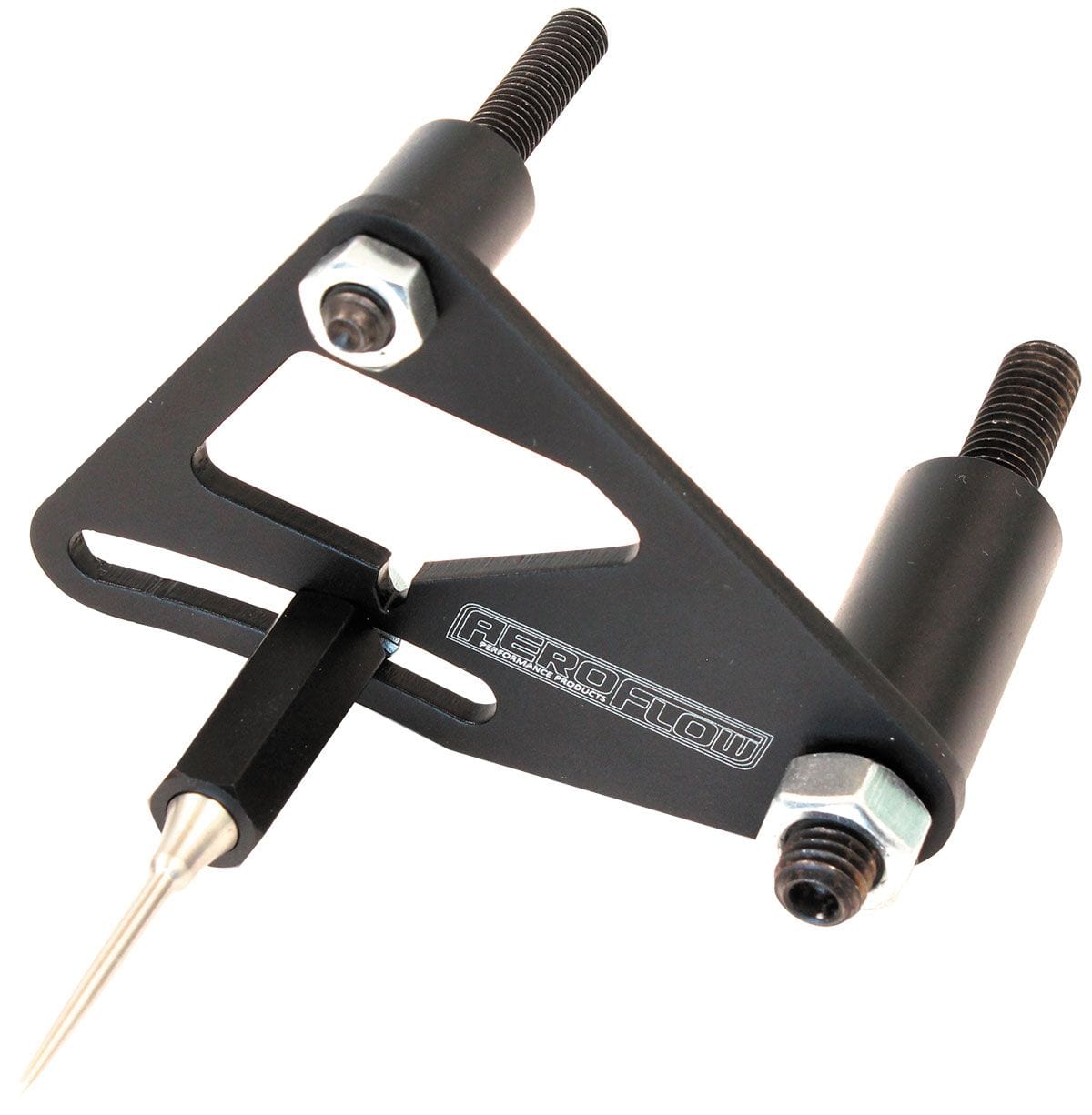 Aeroflow Performance Suits 6.75" and 7.50" Harmonic Balancer, Black Finis h Aeroflow Billet GM LS2 Timing Pointer AF64-2161BLK SR