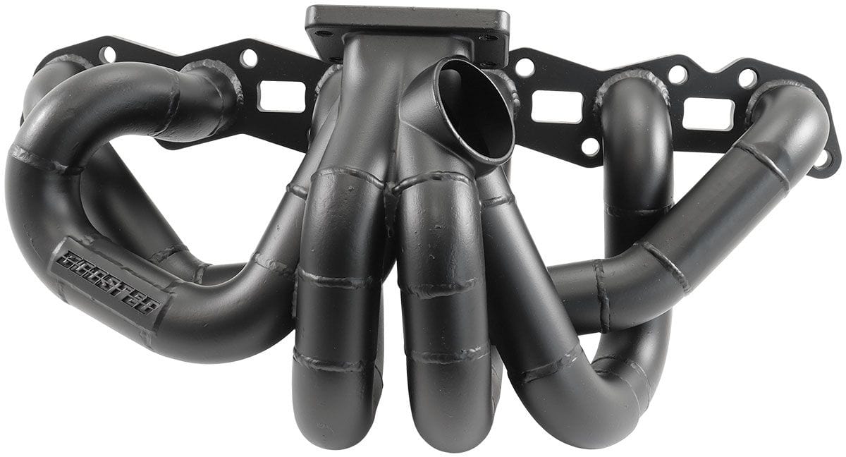 Aeroflow Performance Suits High Mount GT30-GT35 Turbo, with 50mm External Wastegate Flange Aeroflow Nissan RB30 T3 Turbo Manifold AF8247-6000 SR