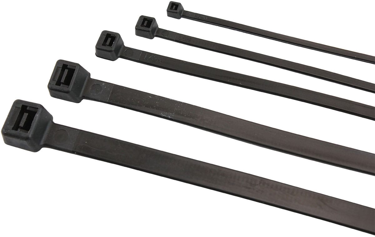 Aeroflow Performance Tools & Shop Equipment Aeroflow Bulk Multi Pack Standard Cable Ties - 500 Pieces AF98-9899-500 SR
