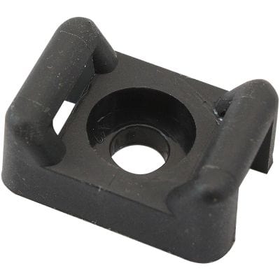 Aeroflow Performance Tools & Shop Equipment Aeroflow Cable Tie Screw Mount 21.3mm x 15.3mm - 25 Pack AF98-9989-25 SR