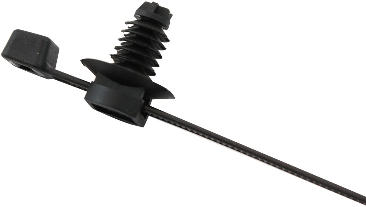 Aeroflow Performance Tools & Shop Equipment Aeroflow Two Piece Fir Tree Cable Ties 4.8mm Wide x 200mm Long - 1000 Pack AF98-4822-1000 SR