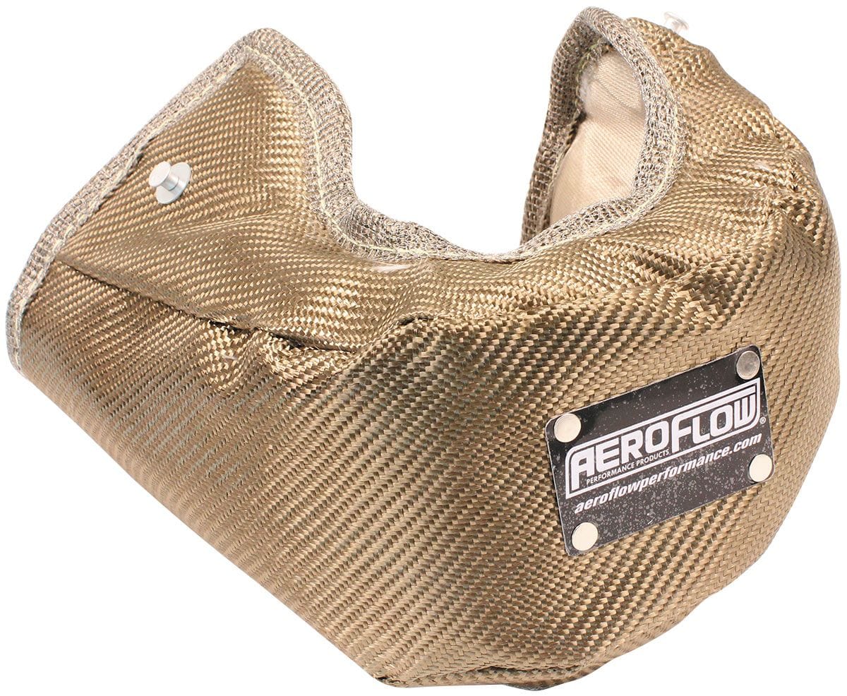 Aeroflow Performance Turbo Accessories AF91-8002 Titanium Turbo Bag / Blanket - Suit GT30-35/GT40 External wastegate SR