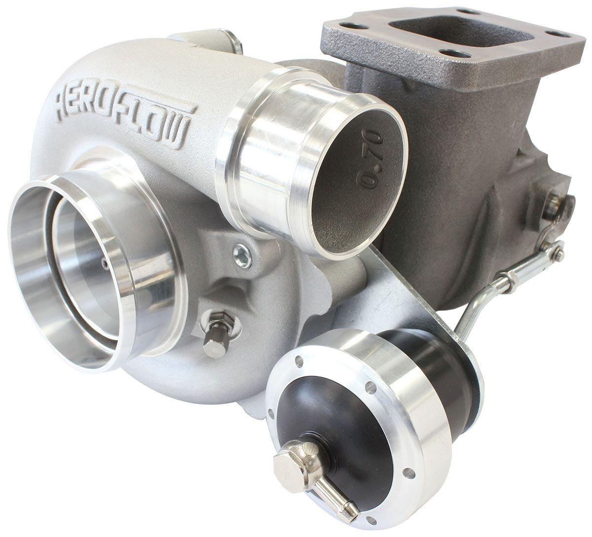 Aeroflow Performance Turbos AF8005-3076 BOOSTED B5455 T3 .83 Internal Wastegate Turbocharger 660HP, Perfect RB25 Upgrade SR