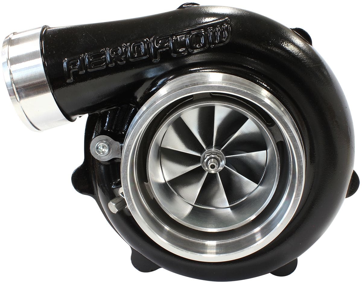 Aeroflow Performance Turbos Black BOOSTED 6862 1.01 Reverse Rotation Turbocharger 1050HP AF8005-3173 SR