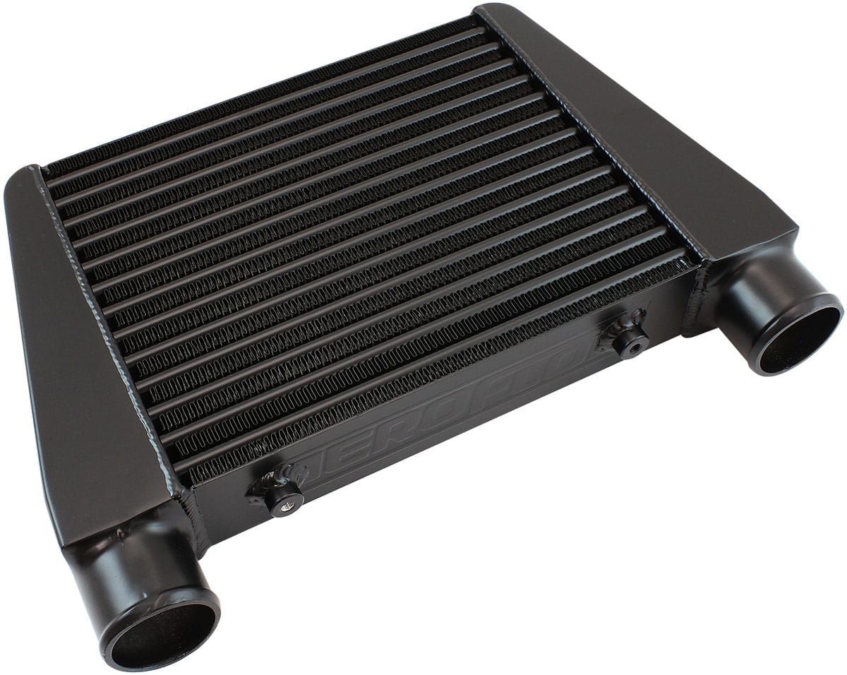 Aeroflow Performance V-MOUNT STREET INTERCOOLER AF90-1015BLK SR