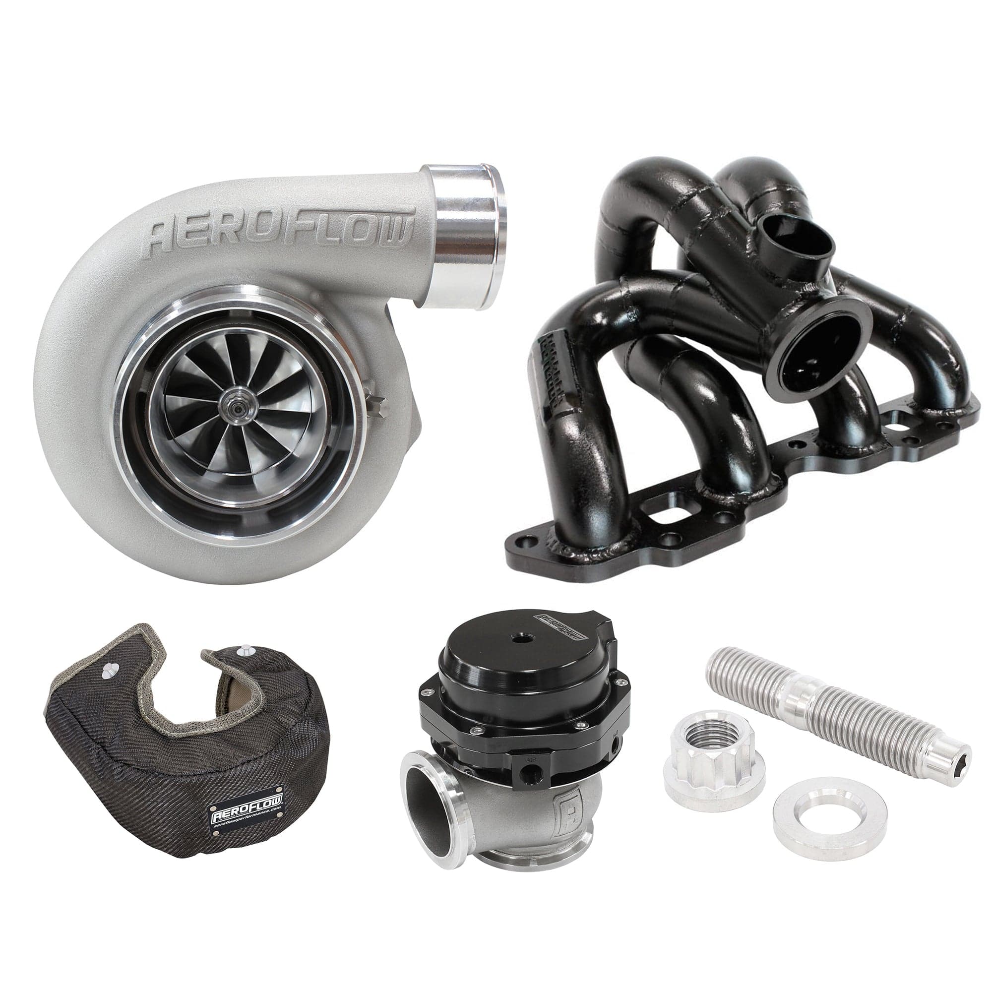 Aeroflow SR20 V-Band BOOSTED Turbo Combo Pack SR