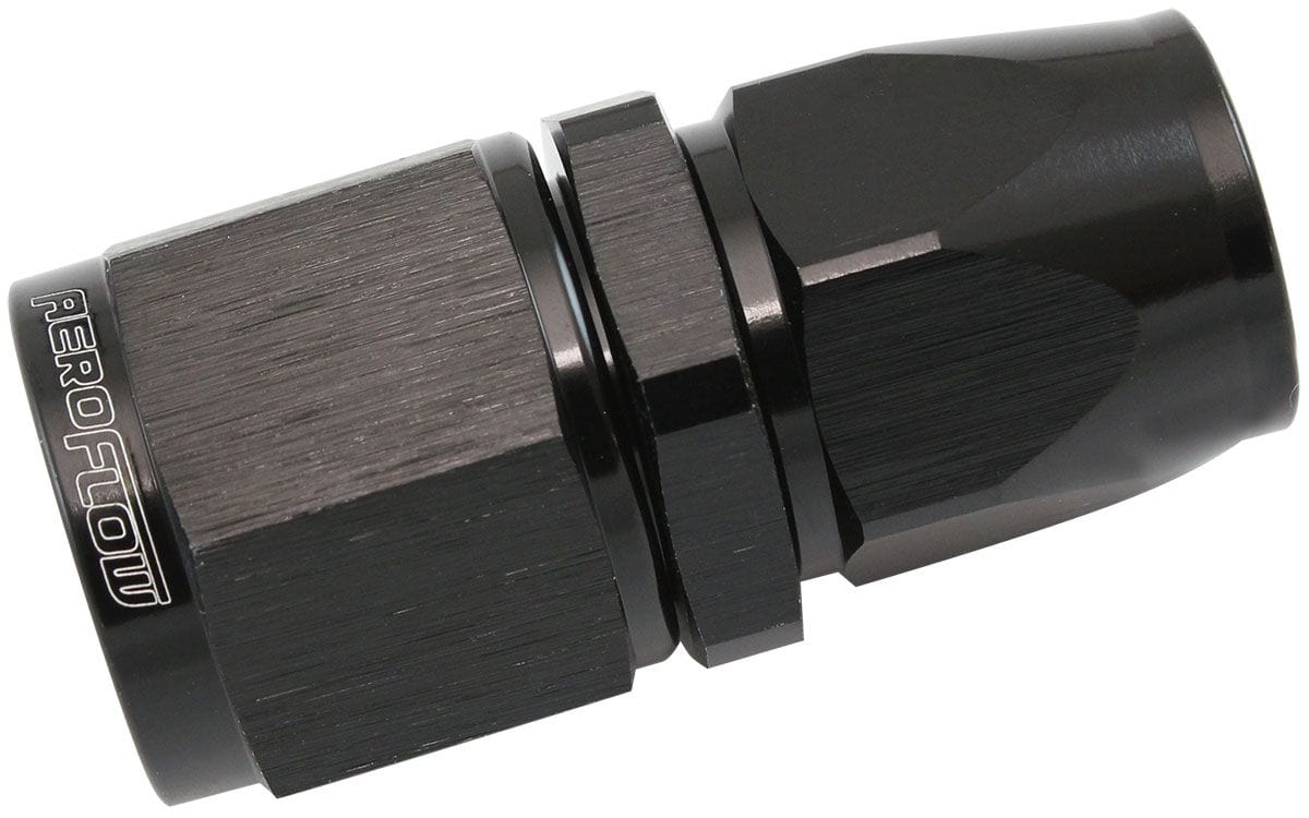 Aeroflow STEPPED STRAIGHT END -6 HOSE AF201-06-08DBLK SR