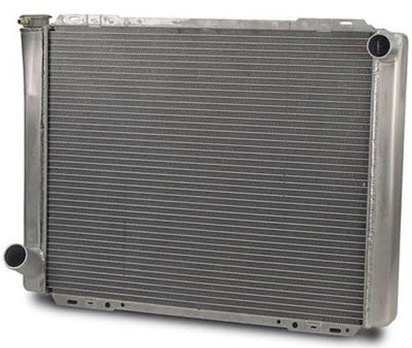 AFCO Ford Style Natural Satin Finish, 26" x 19", RH Inlet, LH outlet AFCO Universal Fit Cross Flow Aluminium Radiator AFC80103FN SR