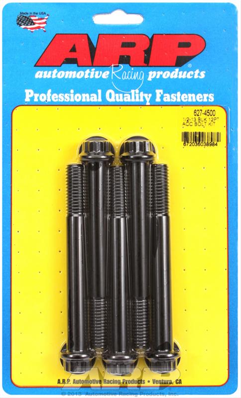 ARP ARP 1/2"-13 x 4.500 12pt black oxide bolts (627-4500) SR