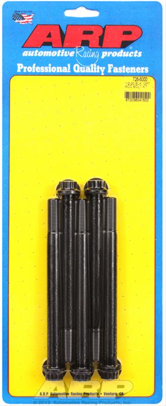 ARP ARP 1/2"-20 x 6.000 12pt black oxide bolts (726-6000) SR