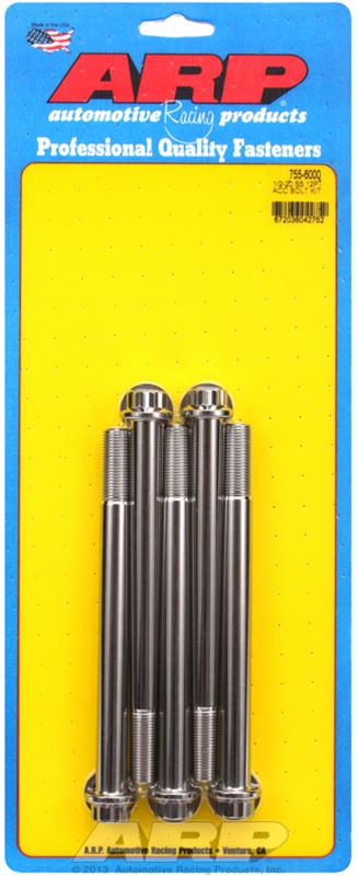 ARP ARP 1/2"-20 x 6.000 12pt SS bolts (755-6000) SR