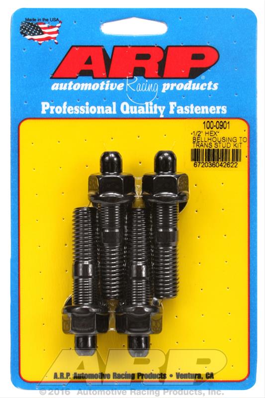 ARP ARP 1/2" dia hex bellhousing to trans stud kit (100-0901) SR