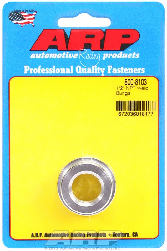 ARP ARP 1/2" NPT aluminum weld bung (800-8103) SR