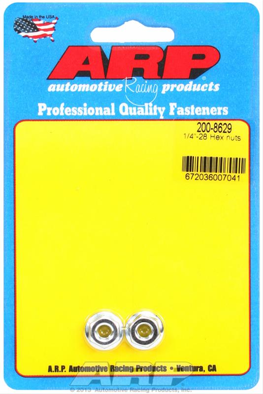ARP ARP 1/4-28 hex nut kit (200-8629) SR