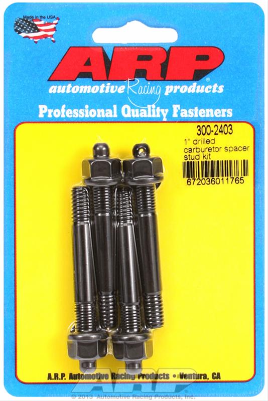 ARP ARP 1" drilled carburetor spacer stud kit (300-2403) SR