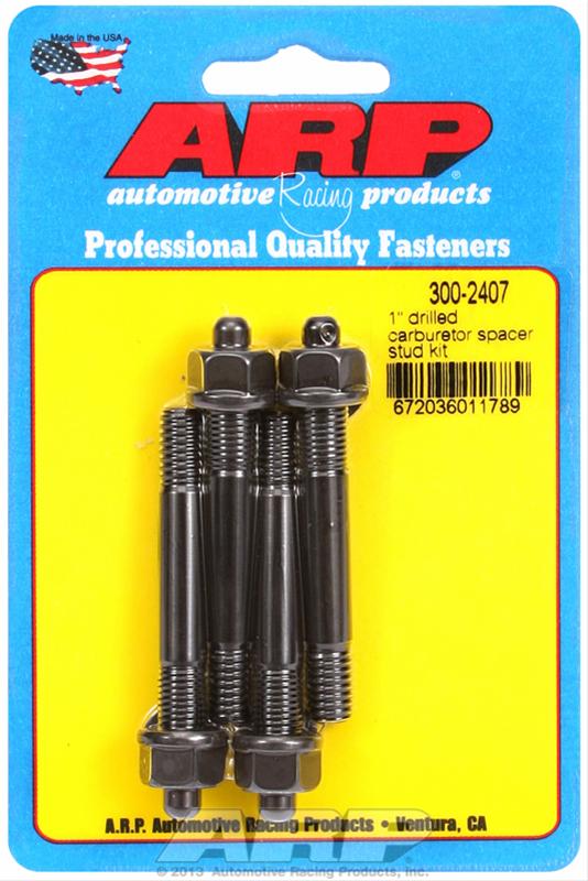 ARP ARP 1" drilled carburetor spacer stud kit (300-2407) SR