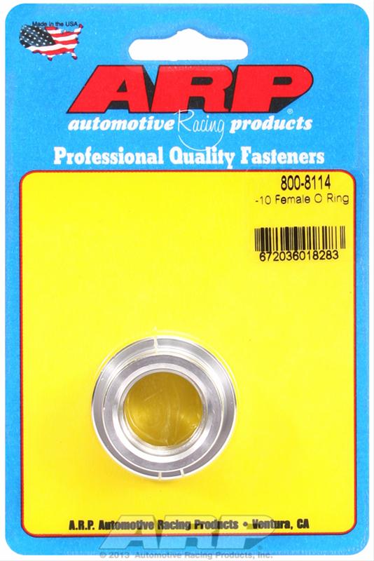 ARP ARP -10 female O ring aluminum weld bung (800-8114) SR