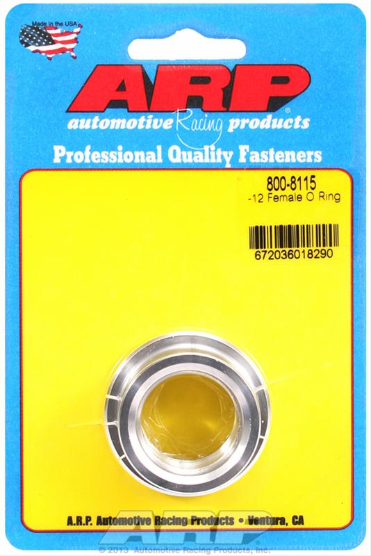 ARP ARP -12 female O ring aluminum weld bung (800-8115) SR