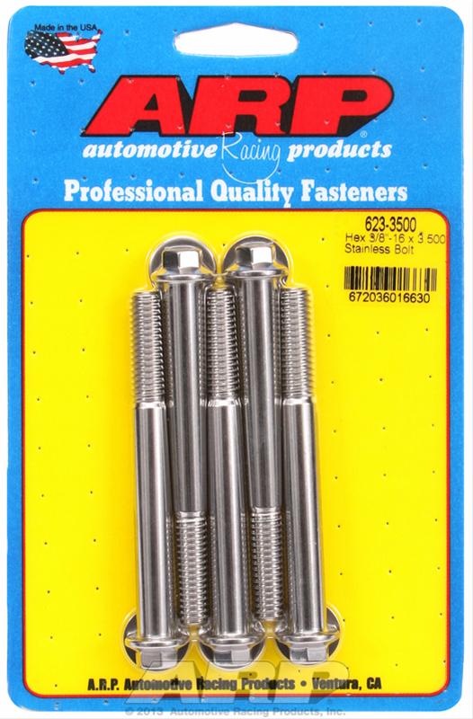 ARP ARP 3/8"-16 x 3.500 hex SS bolts (623-3500) SR