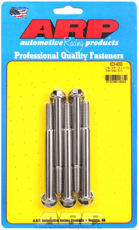 ARP ARP 3/8"-16 x 4.000 hex SS bolts (623-4000) SR