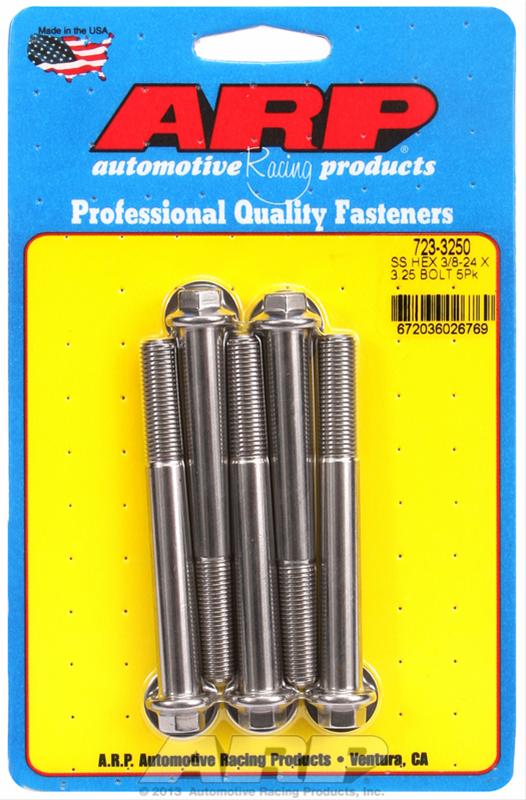 ARP ARP 3/8"-24 x 3.250 hex SS bolts (723-3250) SR
