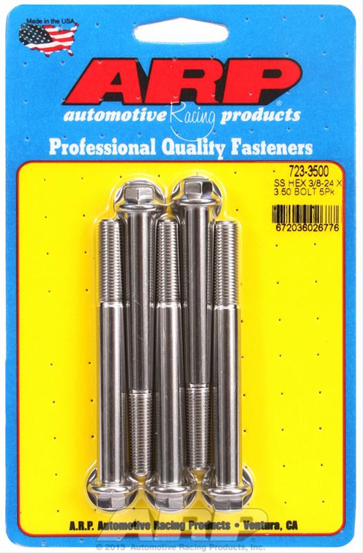 ARP ARP 3/8"-24 x 3.500 hex SS bolts (723-3500) SR