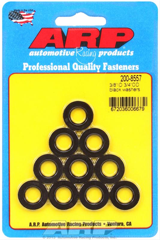 ARP ARP 3/8"ID 3/4"OD black washers (200-8557) SR
