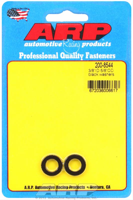 ARP ARP 3/8"ID 5/8"OD black washers (200-8544) SR