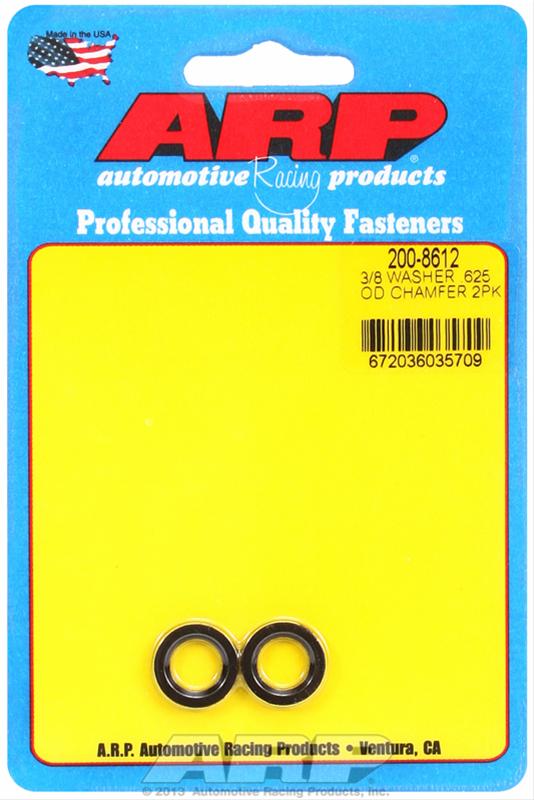 ARP ARP 3/8"ID .625"OD chamfer black washers (200-8612) SR