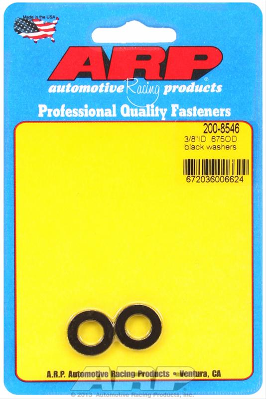 ARP ARP 3/8"ID .675"OD black washers (200-8546) SR