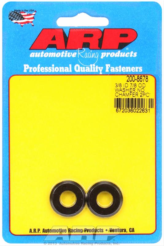 ARP ARP 3/8"ID 7/8"OD(radiused) black washers (200-8678) SR