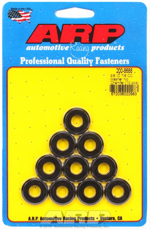 ARP ARP 3/8"ID 7/8"OD(radiused) black washers (200-8688) SR