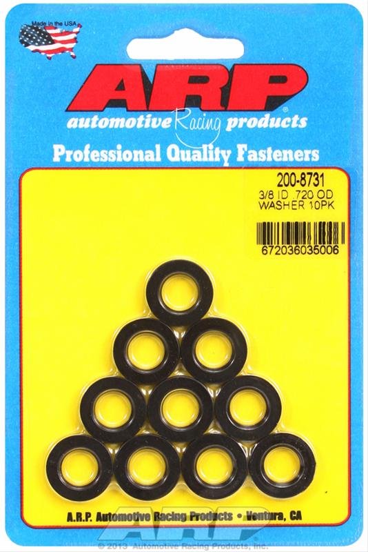 ARP ARP 3/8 ID .720 OD black washers (200-8731) SR