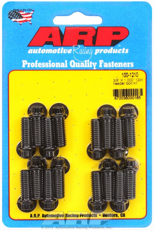 ARP ARP 3/8 X 1.000" 12pt header bolt kit (100-1210) SR