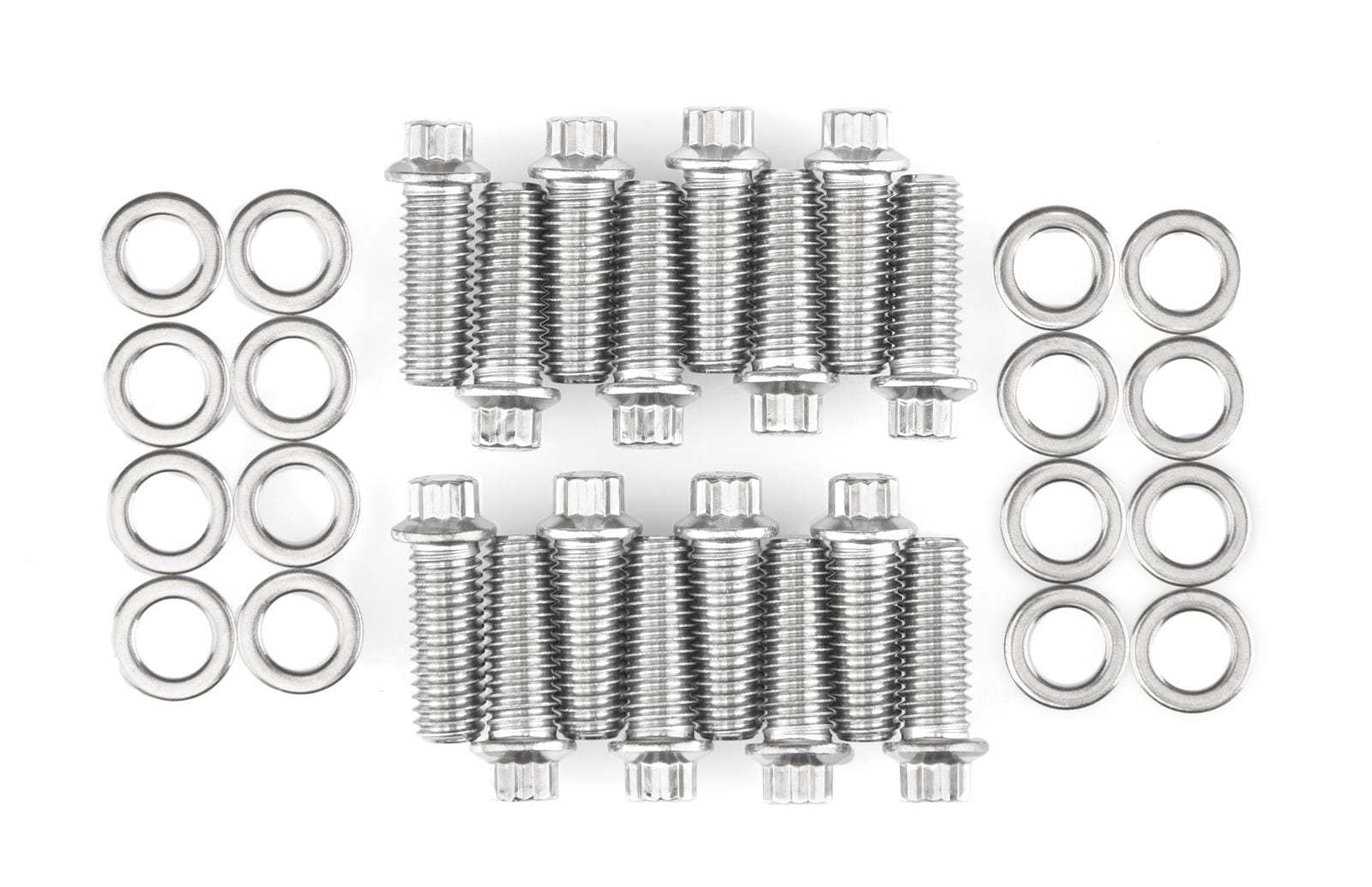 ARP ARP 3/8" x 1.000 SS 12pt header bolt kit (400-1210) SR