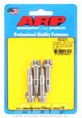 ARP ARP 5/16-24 X 1.750 SS 12pt water pump pulley w/ .500" fan s (400-3219) SR