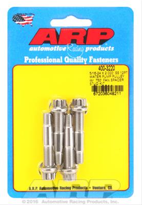 ARP ARP 5/16-24 X 2.000 SS 12pt water pump pulley w/ .750" fan s (400-3220) SR