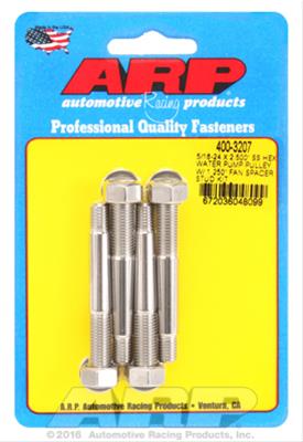 ARP ARP 5/16-24 X 2.500 SS hex water pump pulley w/ 1.250" fan s (400-3207) SR