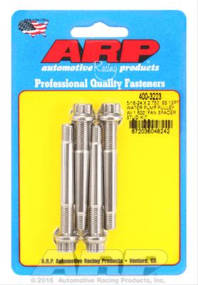 ARP ARP 5/16-24 X 2.750 SS 12pt water pump pulley w/ 1.500" fan (400-3223) SR