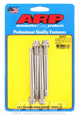 ARP ARP 5/16-24 X 3.750 SS 12pt water pump pulley w/ 2.500" fan (400-3227) SR