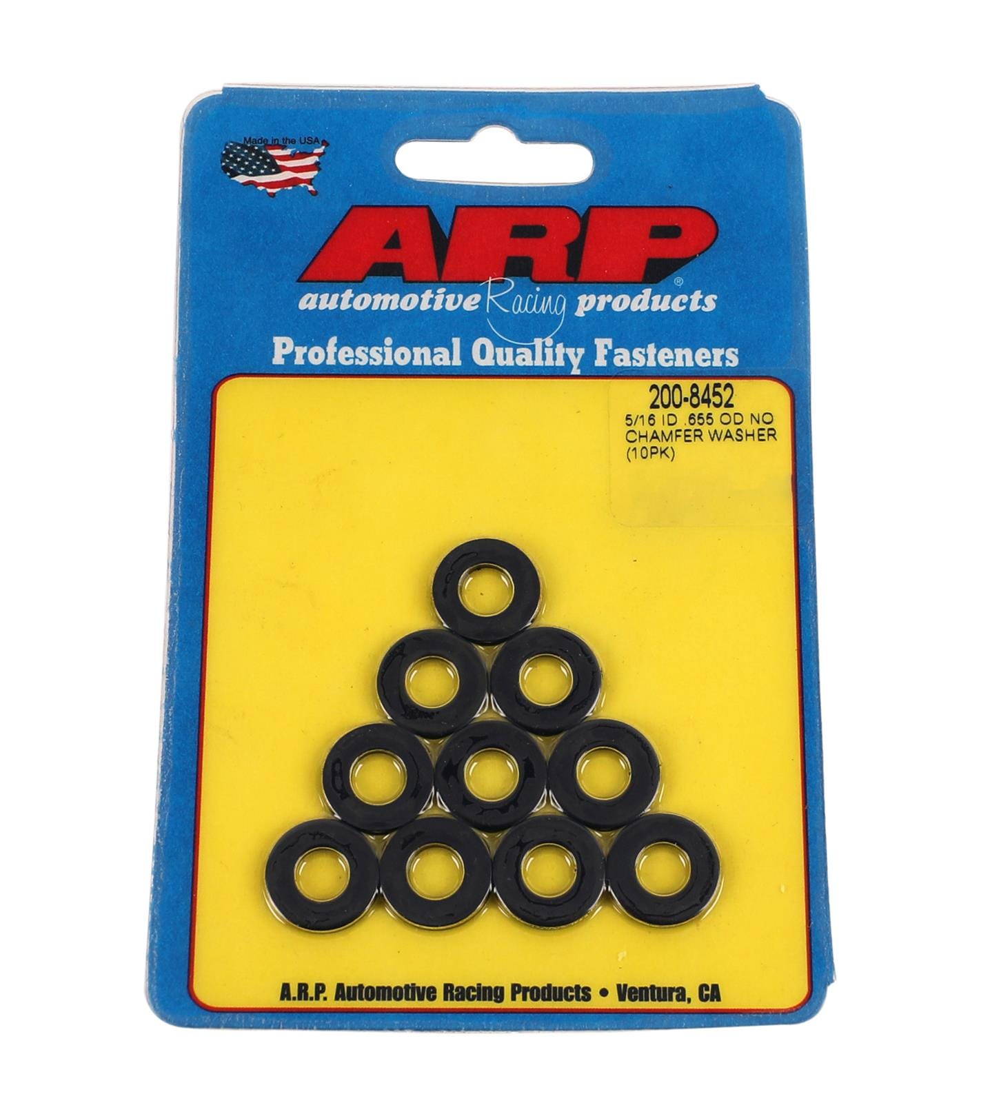 ARP ARP 5/16 ID .655 OD no chamfer washer (200-8452) SR