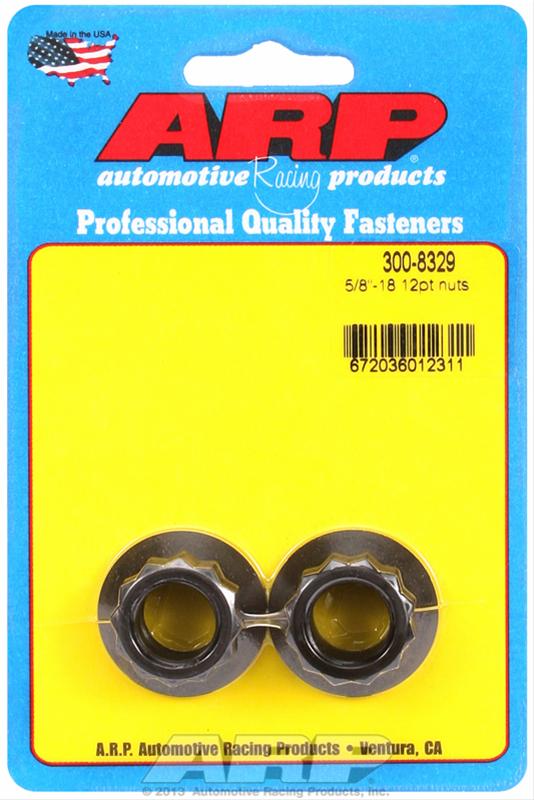 ARP ARP 5/8"-18 12pt nut kit (300-8329) SR