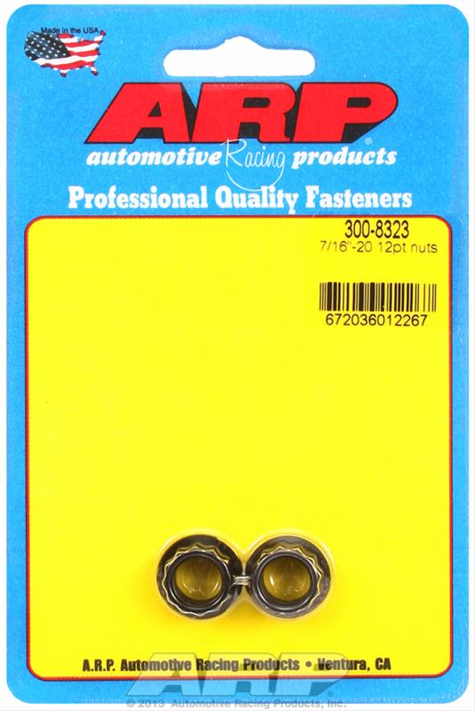 ARP ARP 7/16"-20 12pt nut kit (300-8323) SR
