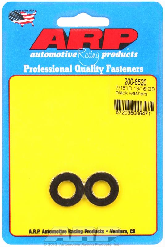 ARP ARP 7/16"ID 13/16"OD black washers (200-8520) SR