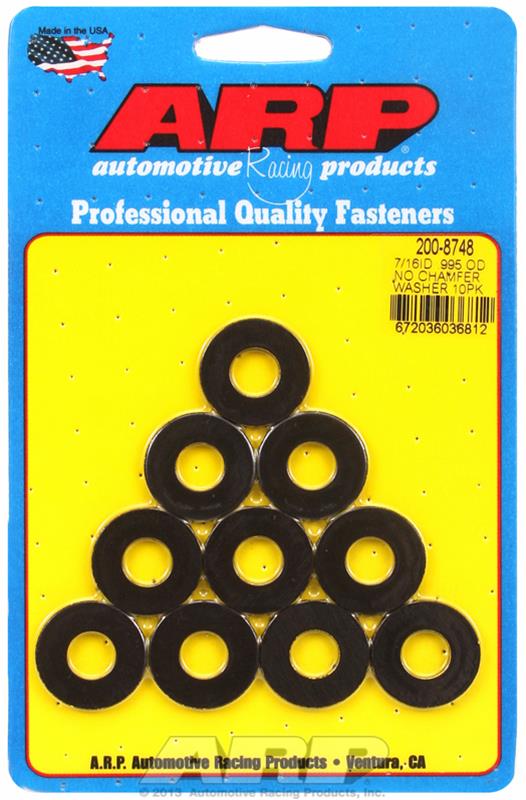 ARP ARP 7/16 ID .995 OD black washers (200-8748) SR