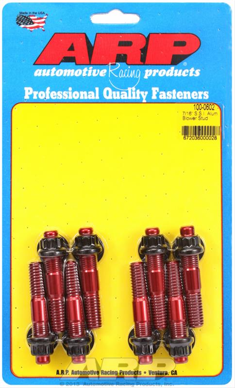 ARP ARP Alum 7/16 x 2.500" blower stud kit (100-0602) SR
