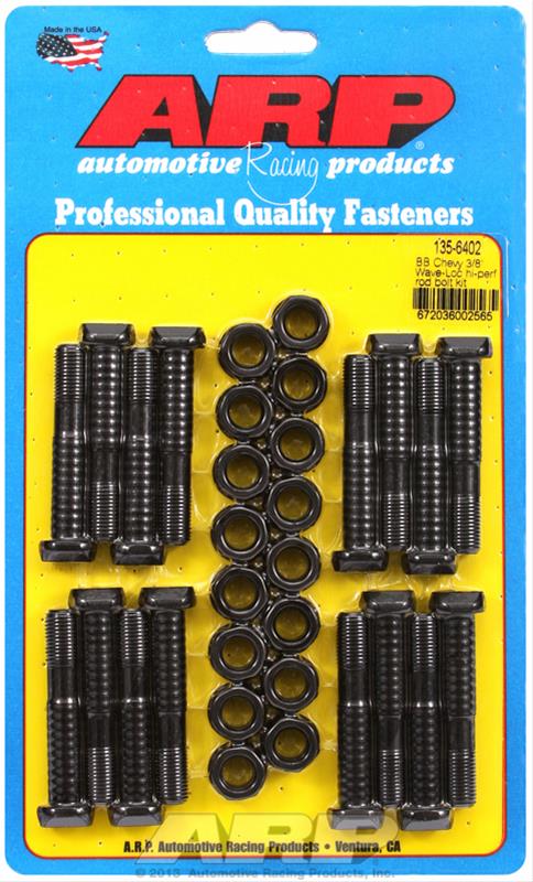 ARP ARP BB Chevy 396-427 3/8" wave-loc hi-perf rod bolt kit (135-6402) SR