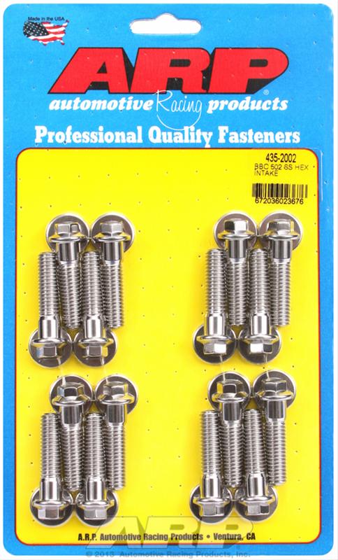 ARP ARP BB Chevy 502 SS hex intake manifold bolt kit (435-2002) SR